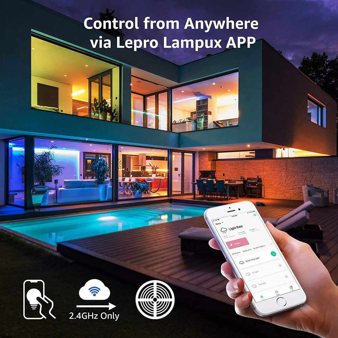 LED Strip Lights, 10 Meters with Alexa